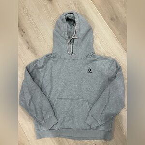 Converse Gray Sweatshirt Athletic Style